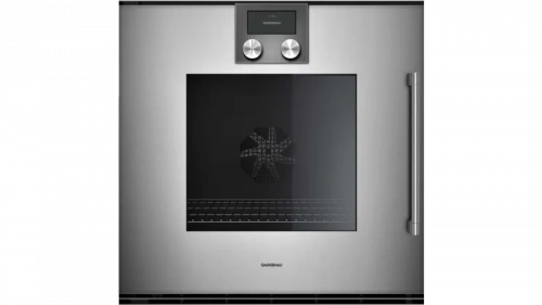 Духовой шкаф 60 x 60 см 200 серия Навеска двери: Левая, Gaggenau Металлик