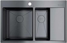 Мойка Omoikiri AKISAME 78-2 GM L new крыло справа